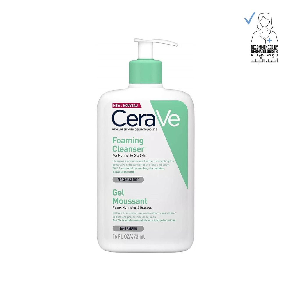 CeraVe Foaming Cleanser Normal Oily Skin 473ml