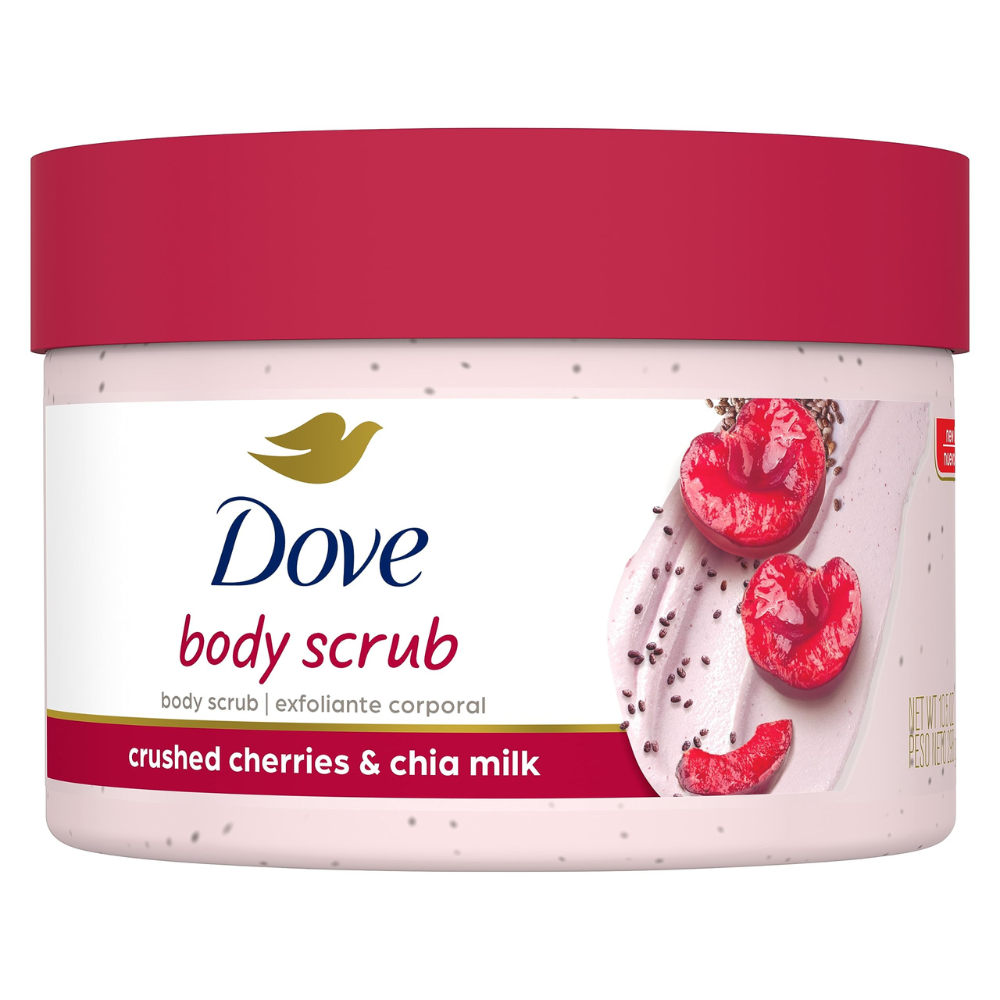 Dove Exfoliating Body Polish Crushed Cherries & Chia Milk 298g