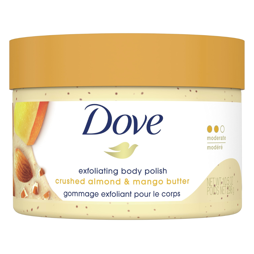 Dove Exfoliating Body Polish Crushed Almond & Mango Butter 298g