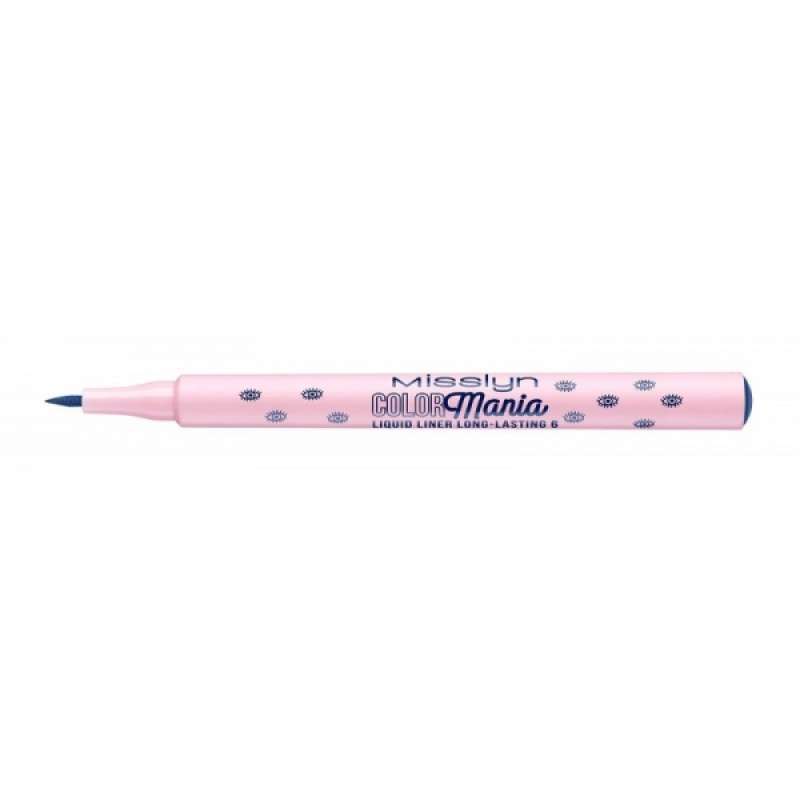 Misslyn Color Mania Liquid Eye Liner Long Lasting 6 (Blue)