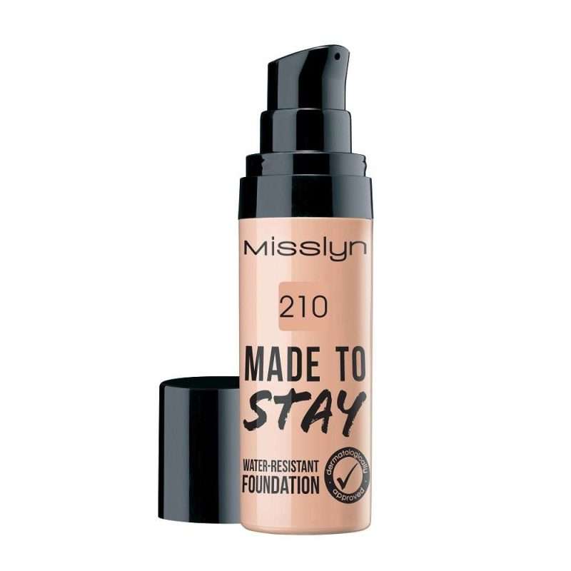 Misslyn Made to Stay Water Resistant Foundation 210