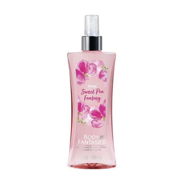 Body Fantasies Pink Sweet Pea Fantasy Body Spray