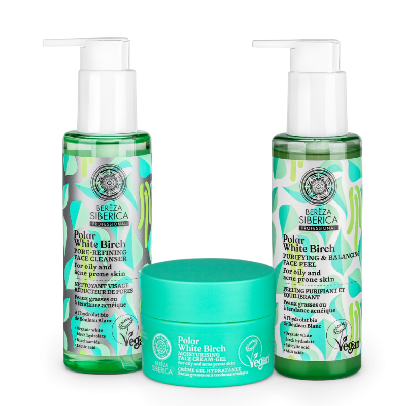 Natura Siberica Basic Acne Treatment Set
