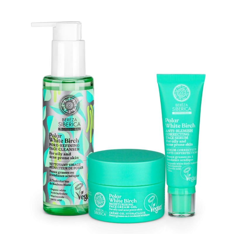 Natura Siberica Acne and Blemishes Treatment Set