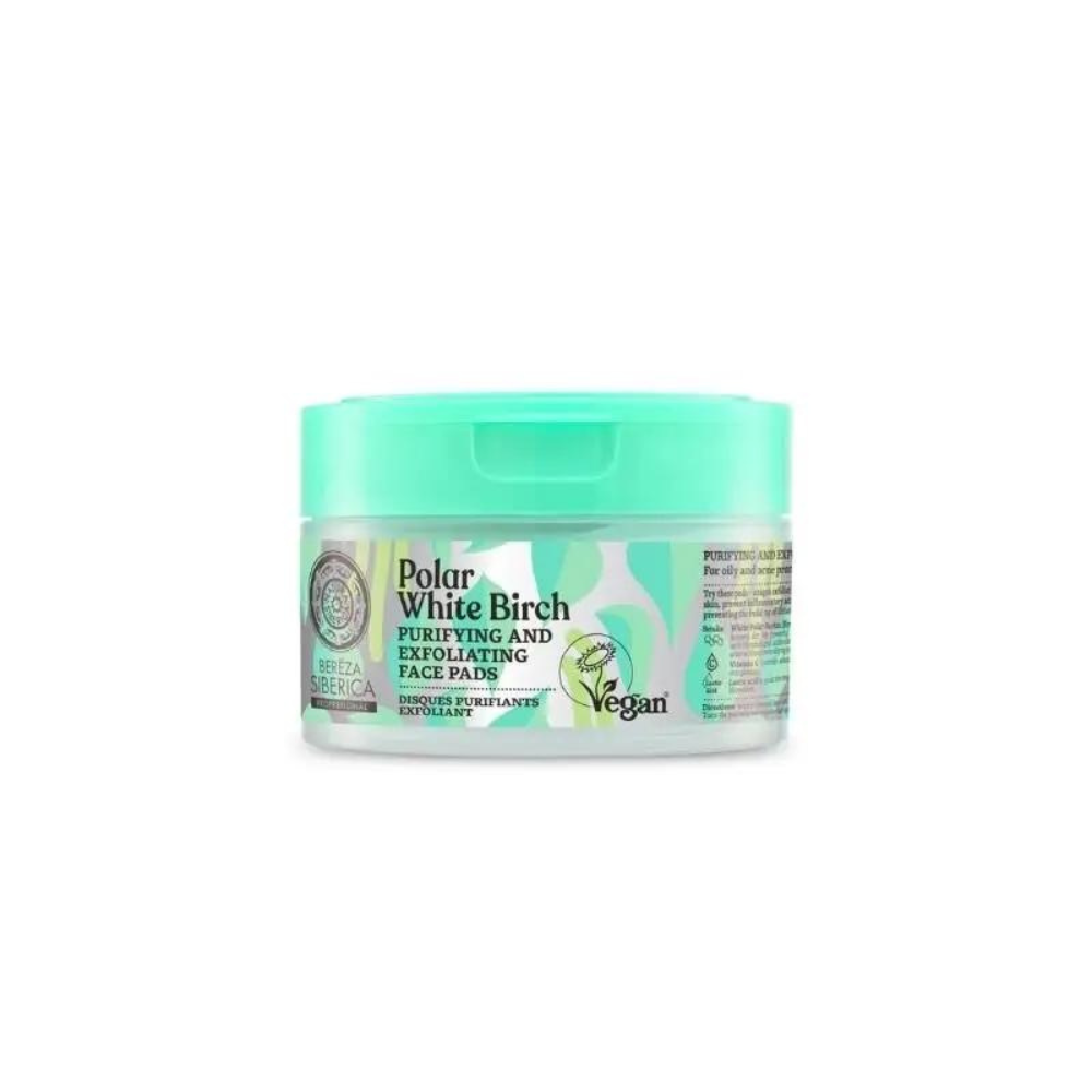 Natura Siberica Purifying and Exfoliating Face Pads 20pcs