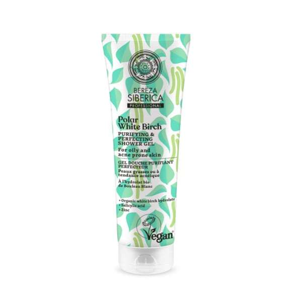 Natura Siberica Polar White Birch Purifying & Perfecting Shower Gel