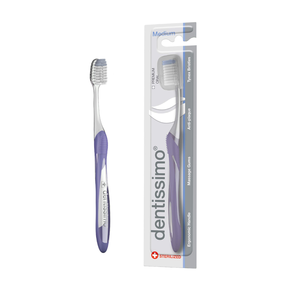 Dentissimo Antiplaque Medium Toothbrush