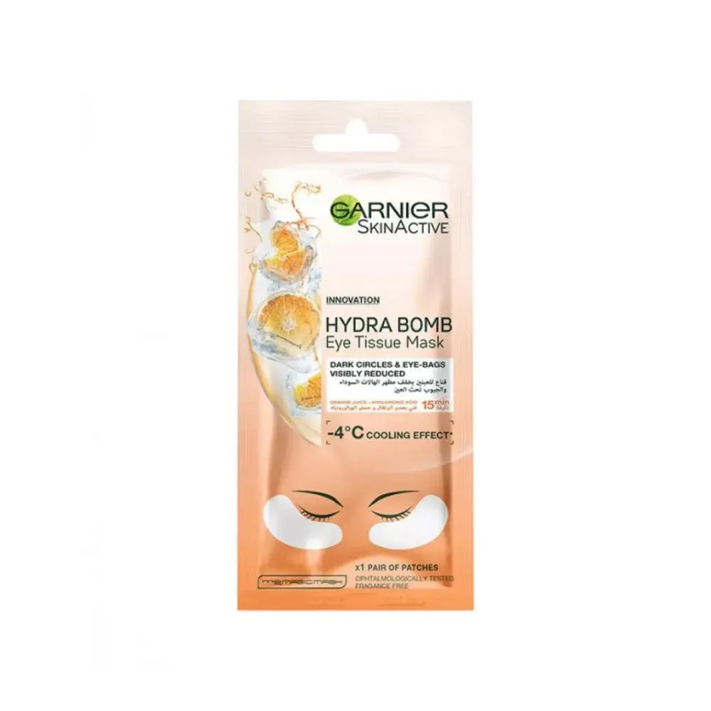 Garnier Skin active Orange Juice Hydrating Eye Face Mask
