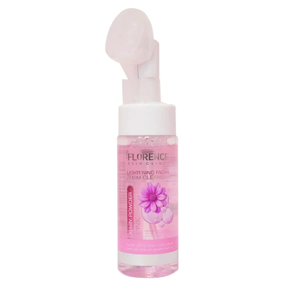 Florence Lightening Facial Foam Cleanser Pink 150ml