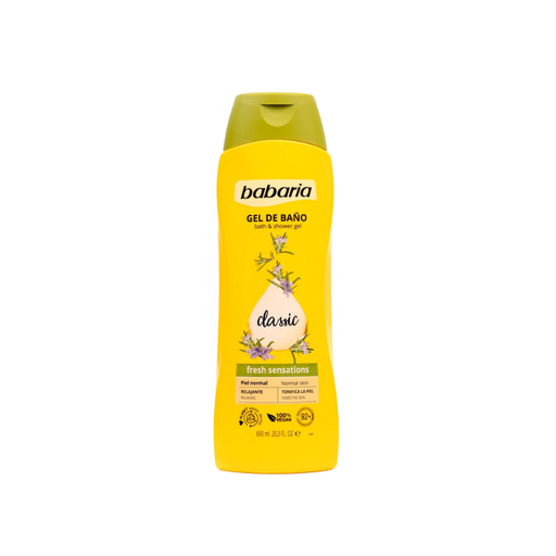 Babaria Rosemary Toning Shower Gel 600ml