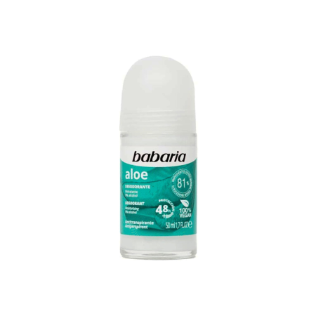 Babaria Deodorant Aloe Vera Antiperspirant Roll-On