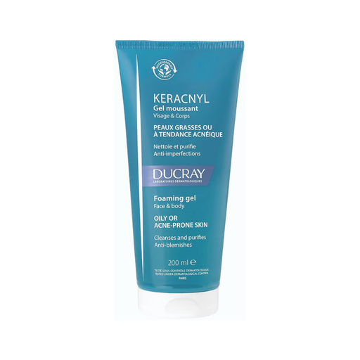 Ducray Keracnyl Foaming Gel 200ml