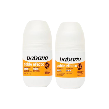 Babaria Doble Efecto Roll On Deodorant 50ml Offer