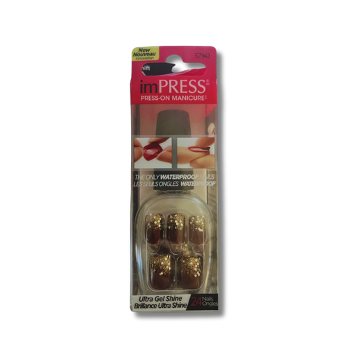 Kiss impress Press On Nails Night Fever