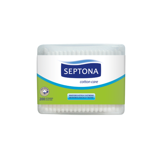 Septona 200pcs Drum Cotton Buds