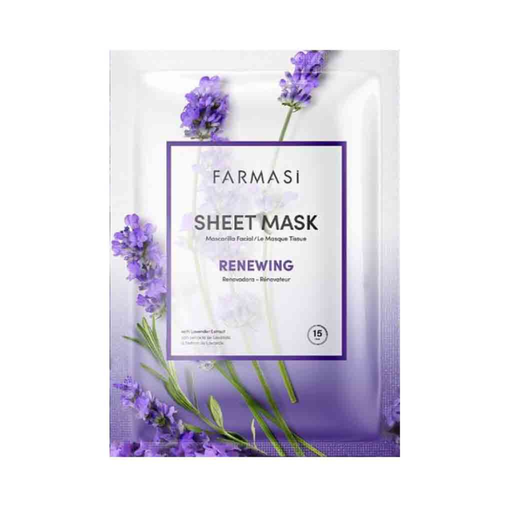 Farmasi Renewing Lavender Sheet Mask 28g