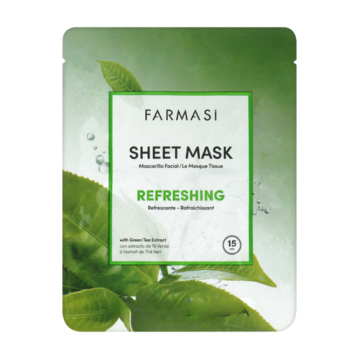 Farmasi Refreshing Green Tea Sheet Mask 28g