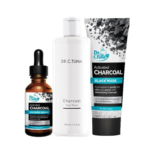 Dr. C Tuna Activated Charcoal Oily Skin Treatment Set