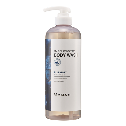 Mizon My Relaxing Time Body Wash Blueberry 800ml