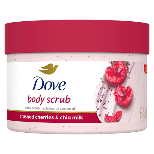 Dove Exfoliating Body Polish Crushed Cherries & Chia Milk 298g