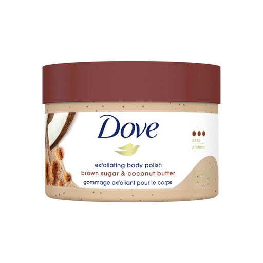 Dove Exfoliating Body Polish Brown Sugar and Coconut Butter 298g