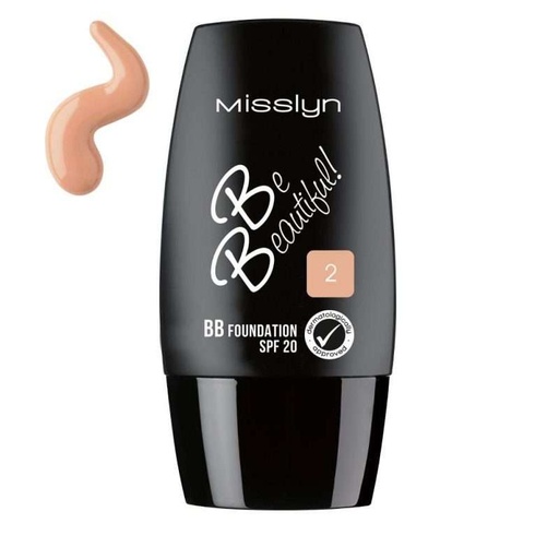 Misslyn Be Beautiful BB Foundation SPF 20 (2) Rosy Sand