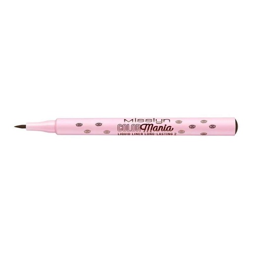 Misslyn Color Mania Liquid Eye Liner Long Lasting 2 (Brown)