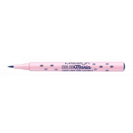 Misslyn Color Mania Liquid Eye Liner Long Lasting 6 (Blue)
