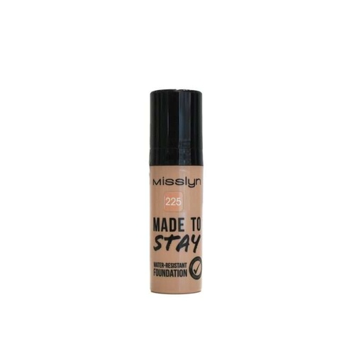 Misslyn Made to Stay Water Resistant Foundation 225