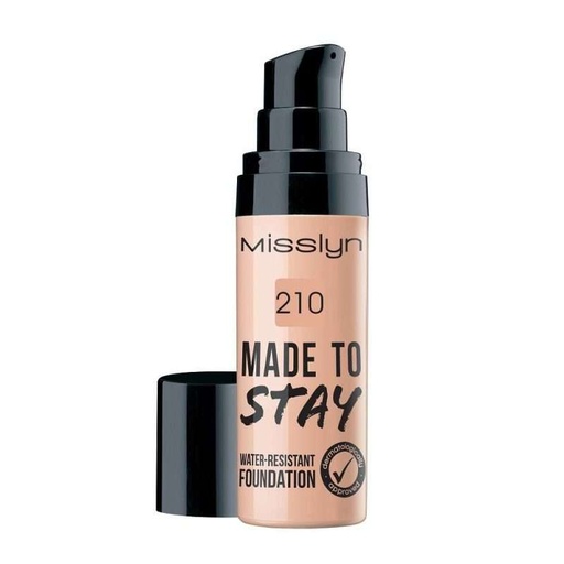 Misslyn Made to Stay Water Resistant Foundation 210