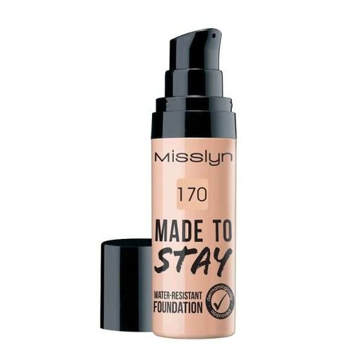 Misslyn Made to Stay Water Resistant Foundation 170