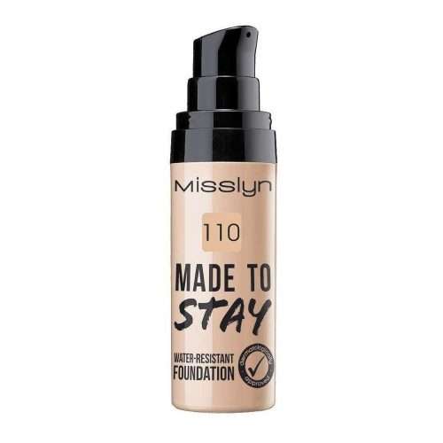 Misslyn Made to Stay Water Resistant Foundation 110