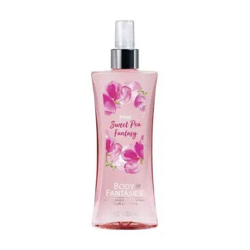 Body Fantasies Pink Sweet Pea Fantasy Body Spray
