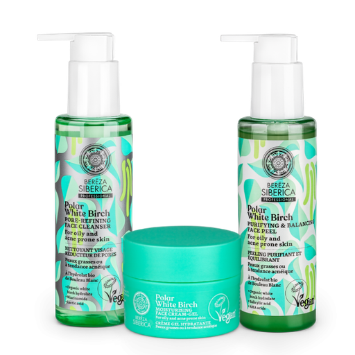 Natura Siberica Basic Acne Treatment Set
