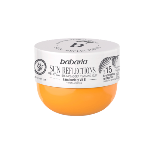 Babaria Carrot and Vitamin e Tanning Jelly 300ml SPF15