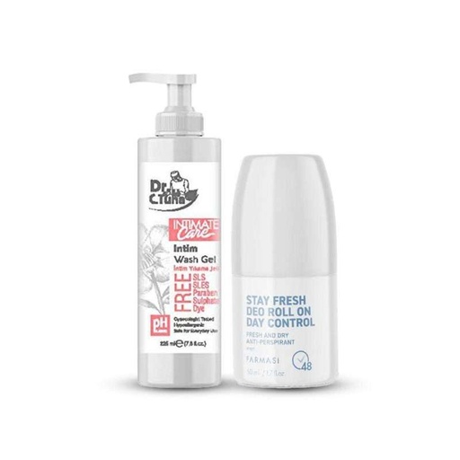 Farmasi Day Control Intimate wash and Deodorant Gift Set