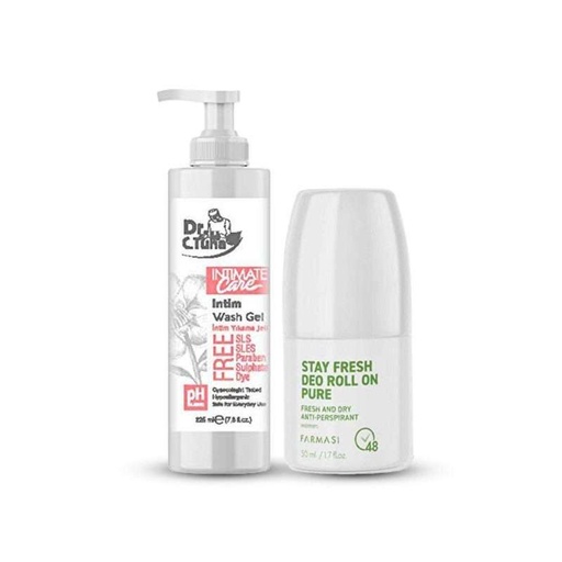 Farmasi Pure Intimate wash and Deodorant Gift Set