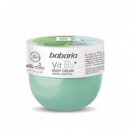 Babaria Vitamin B3 Body Cream 400ml
