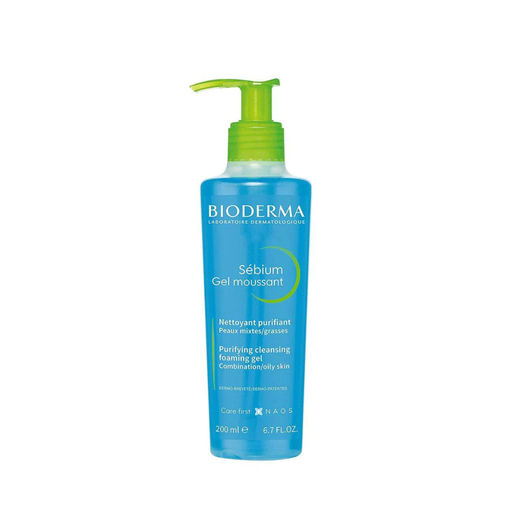 Bioderma Sebium Gel Moussant Purifying Cleansing Foaming Gel 200ml