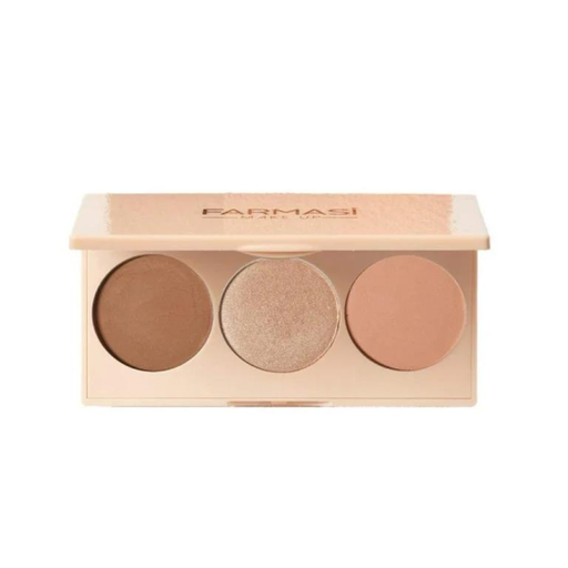 Farmasi Peach Bite Bronzer 3in1 Palette