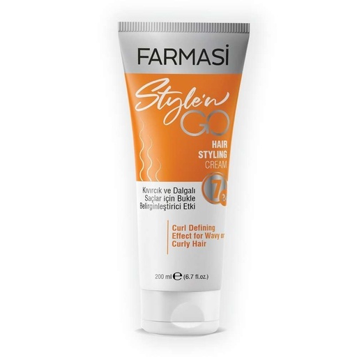 Farmasi Style'n Go Hair Styling Cream for Curly Hair