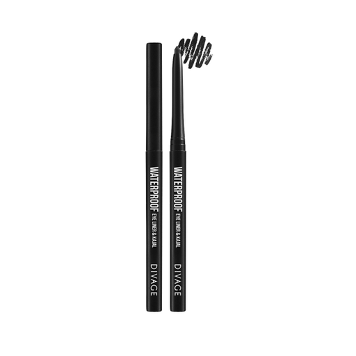 Divage Waterproof Eye Liner & Kajal