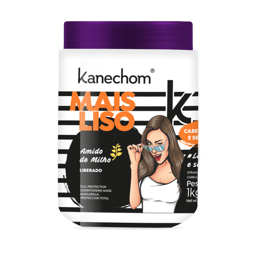 Mais Liso Hair Smooth Corn Starch Mask 1Kg