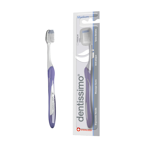 Dentissimo Antiplaque Medium Toothbrush
