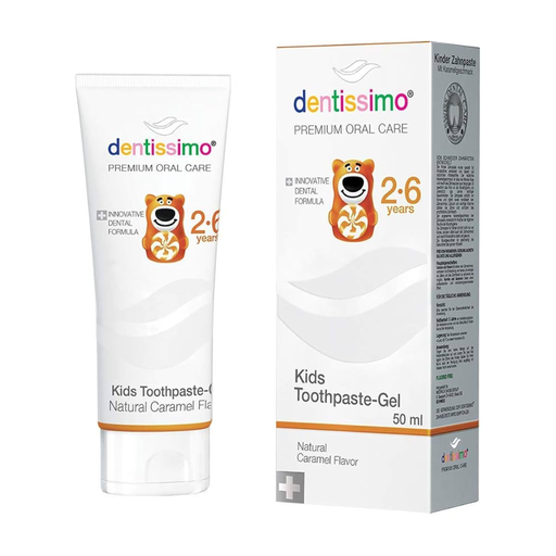 Dentissimo Toothpaste Gel for Kids 2-6 Years 50ml