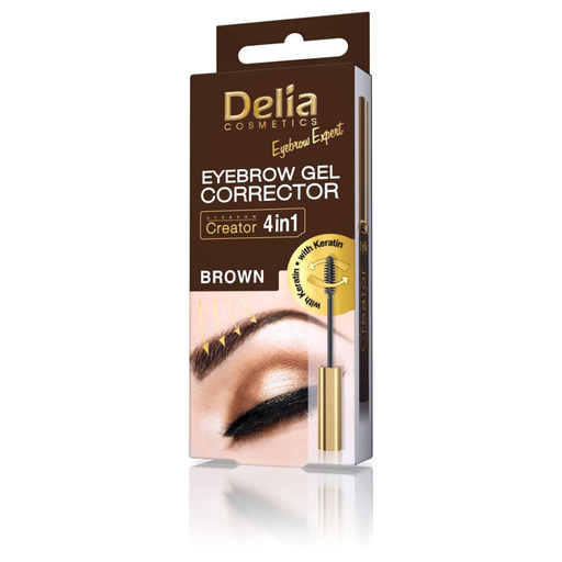 Delia Eyebrow Gel Corrector Brown