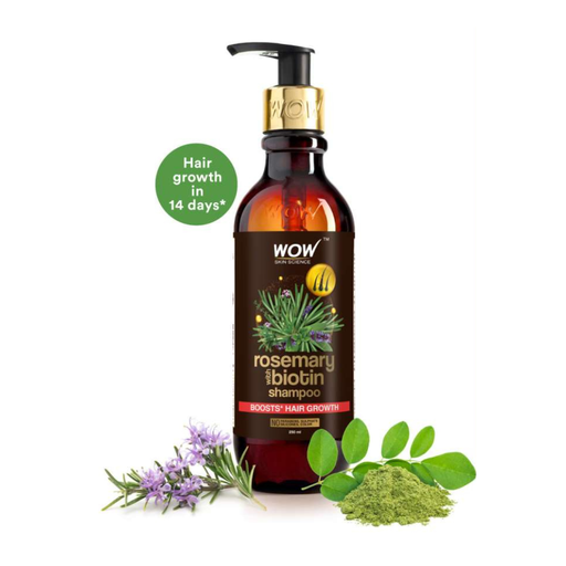 Wow Rosemary With Biotin Shampoo 250ml