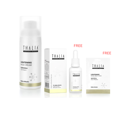 Thalia Blemish Remover Alpha Arbutin Facial Cream 50ml+ Alpha Arbutin Serum + Alpha Arbutin Night Mask Free