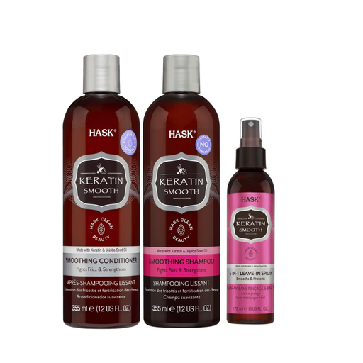 Hask Keratin Protein Smoothing Package 