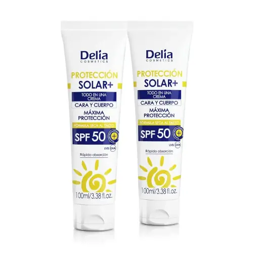 Delia Sun Protection Cream Solar SPF 50+ 100ml Offer